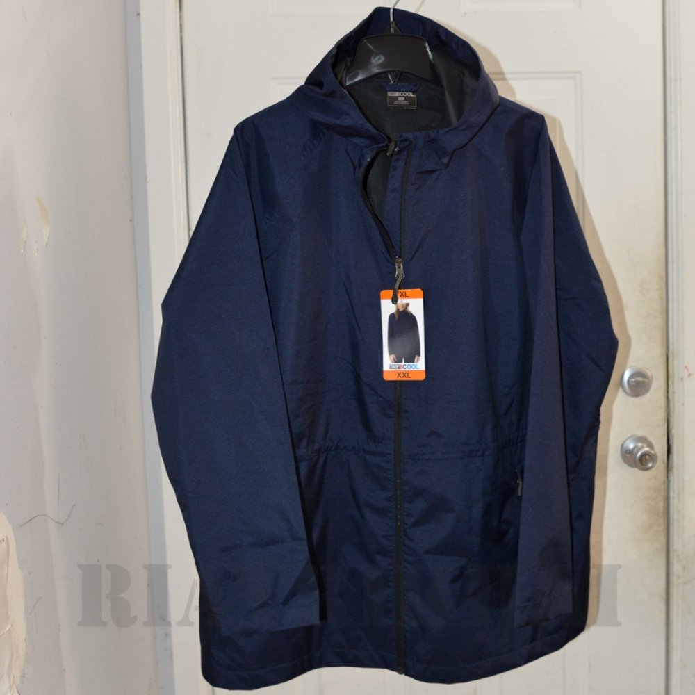 Women’s Nwt 32 Degrees Lightweight Windbreaker Hooded Anorak Jacket - Picture 2 of 9